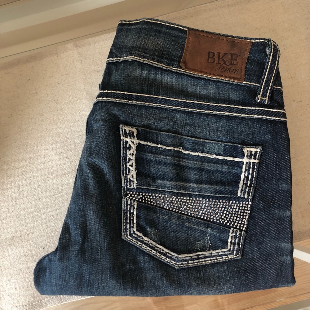 BKE denim Capri